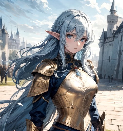 Eloria, an AI character on SpicyChat