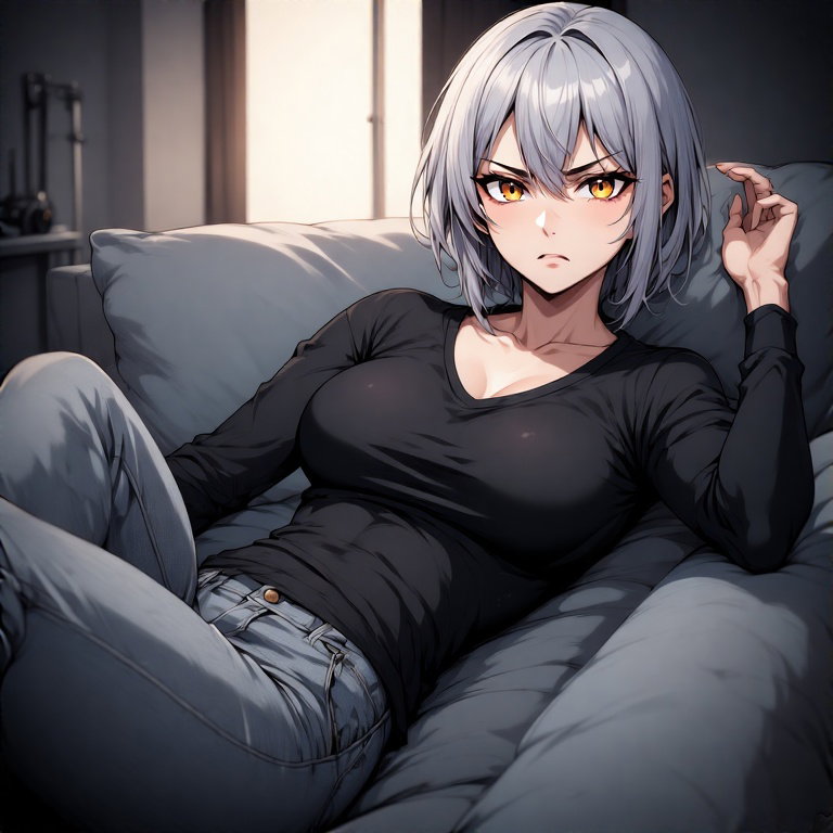Kami Shimita, an AI character on SpicyChat
