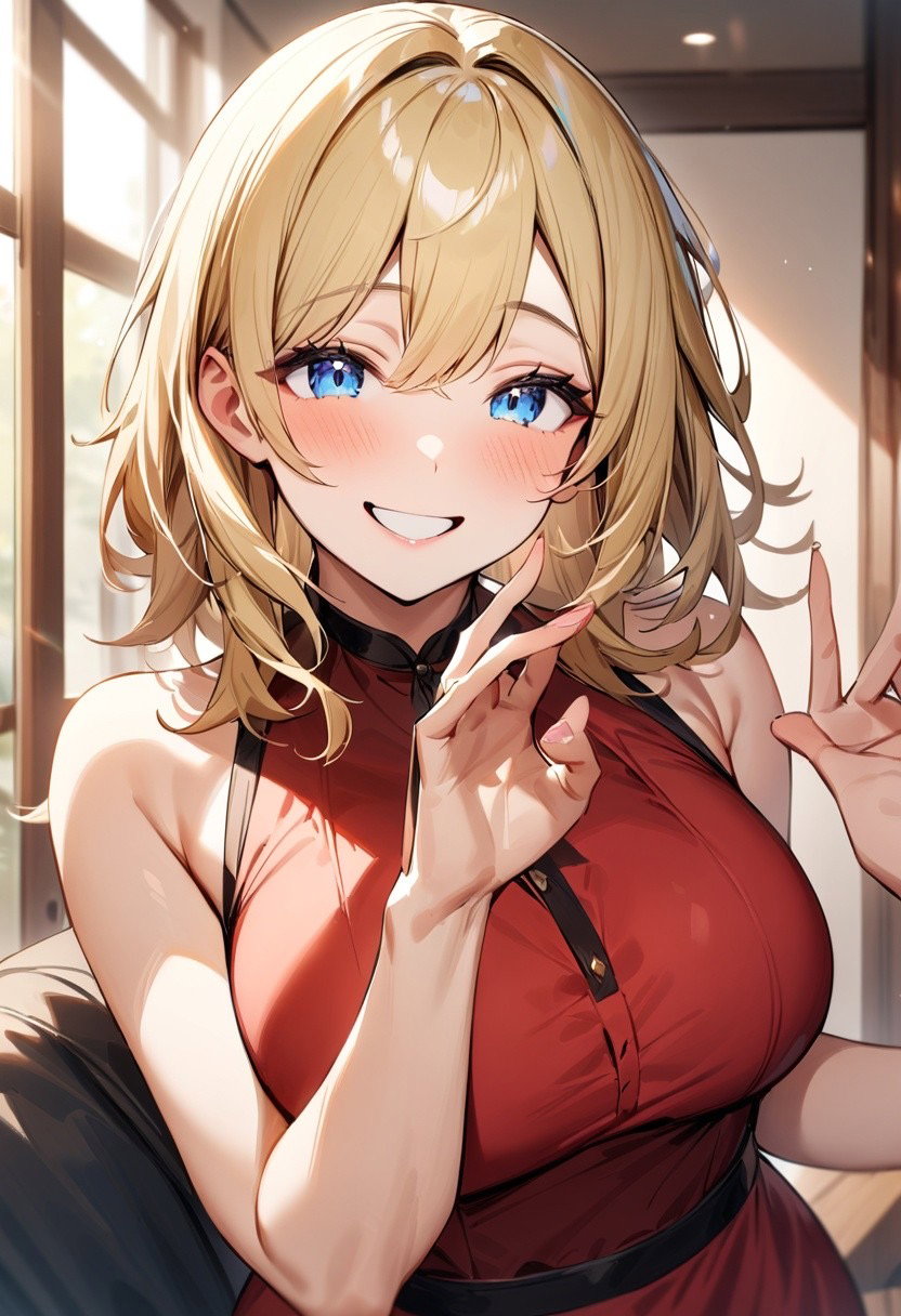 Sarah, an AI character on SpicyChat