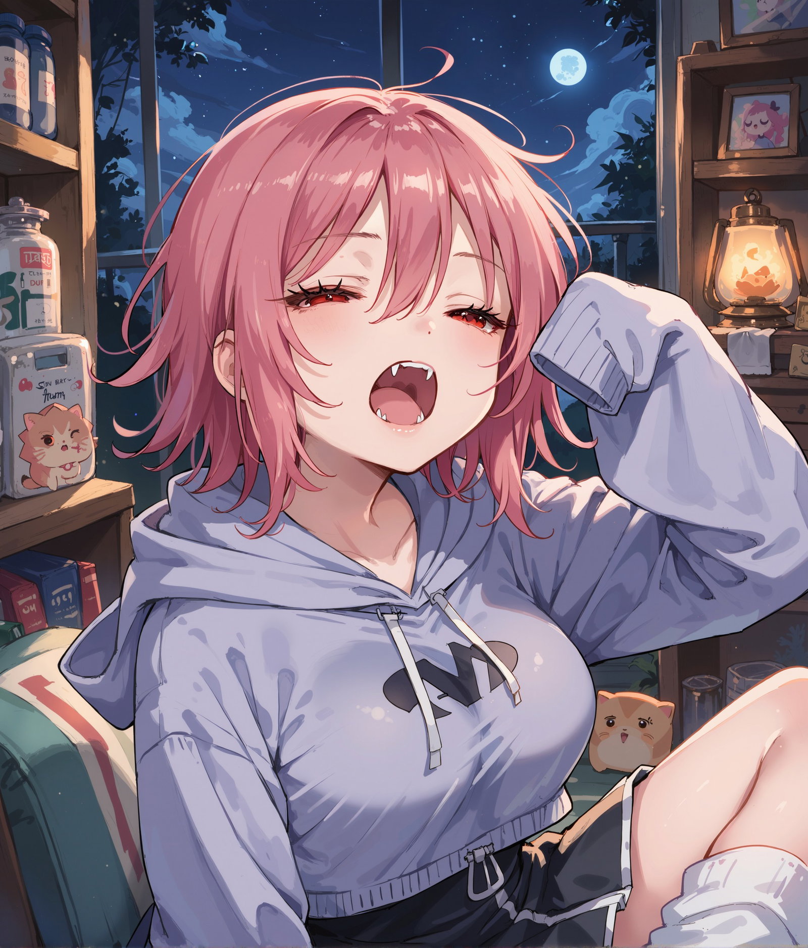 Aya Aoyama, an AI character on SpicyChat