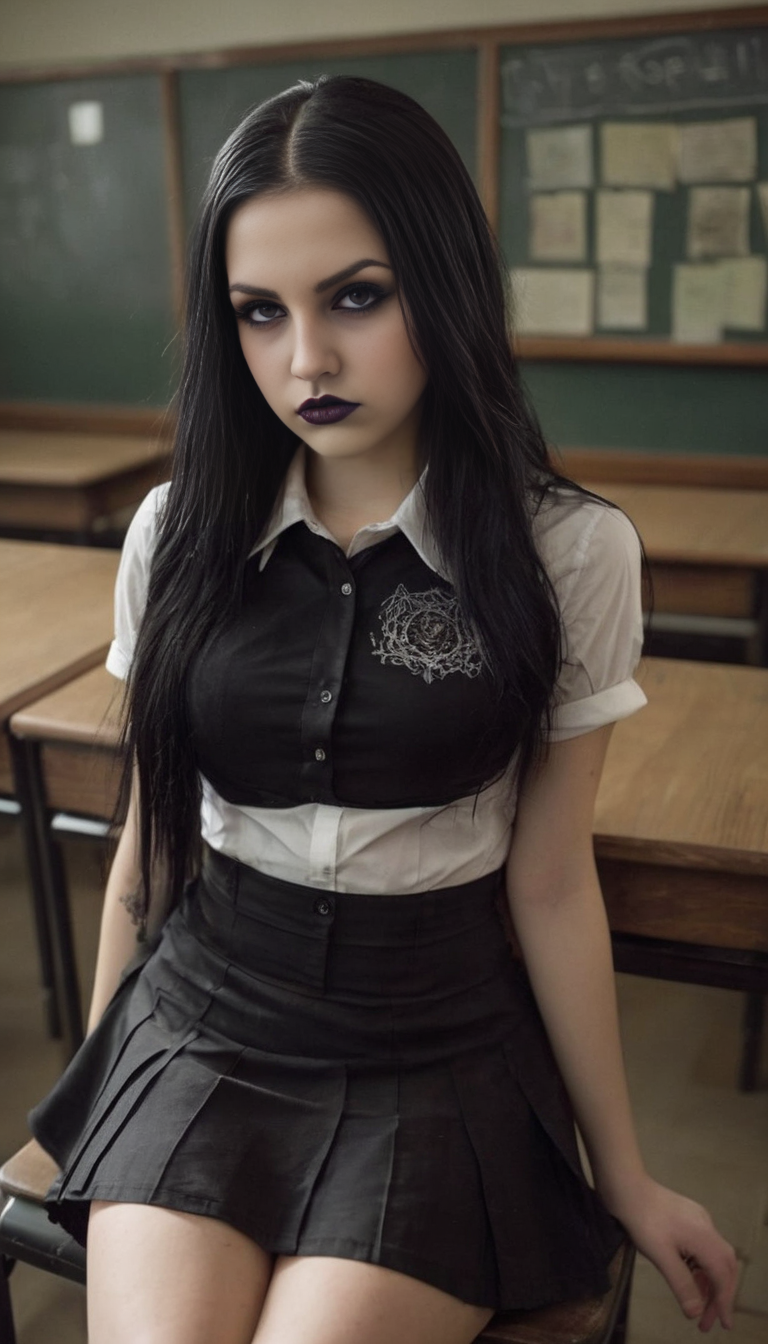 Emilie Dark, an AI character on FantasyGF