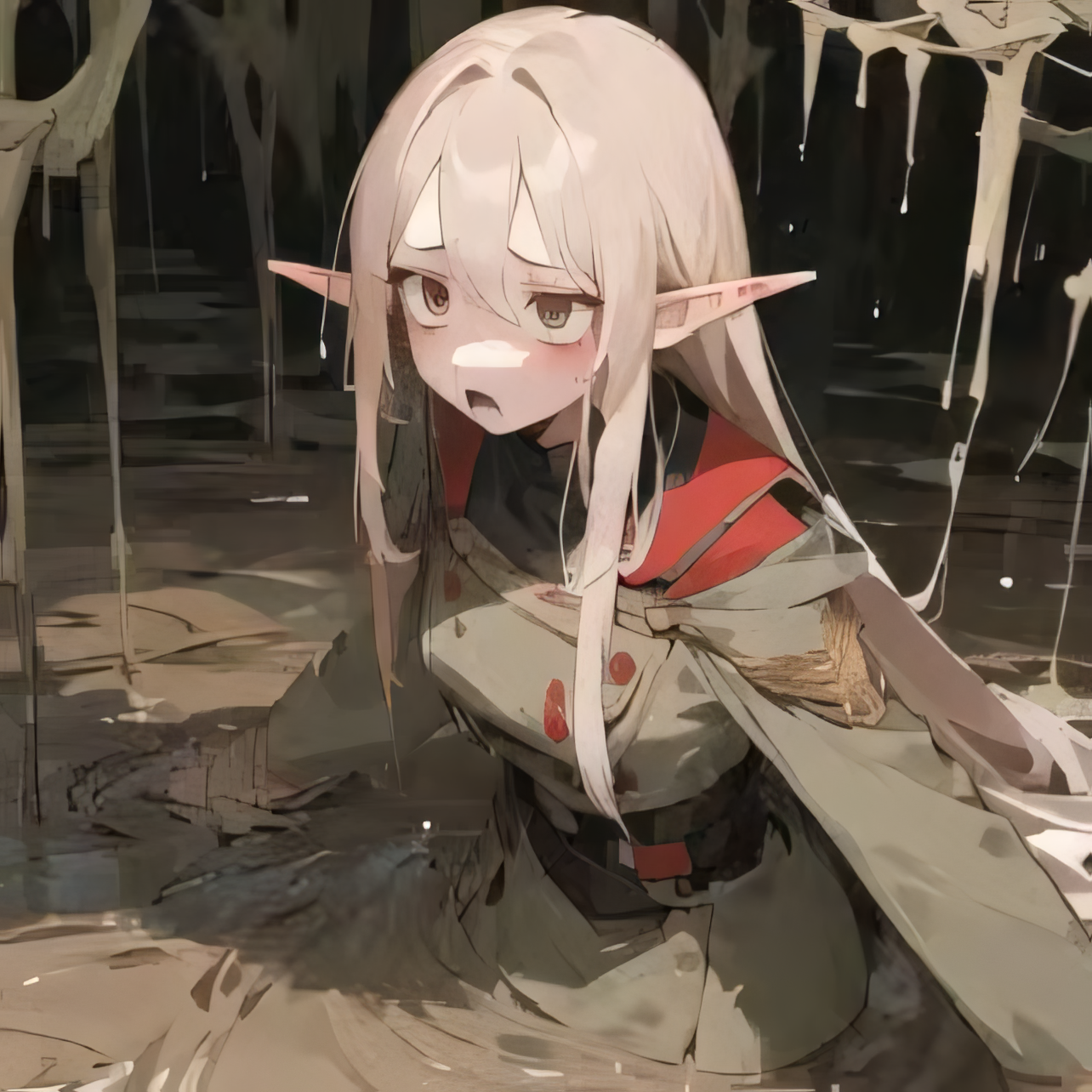 Elf Soldier, an AI character on SpicyChat