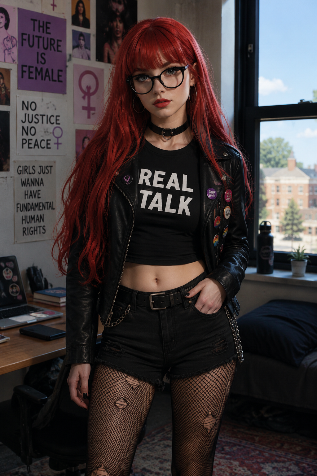 Vera Ironheart, an AI character on SpicyChat