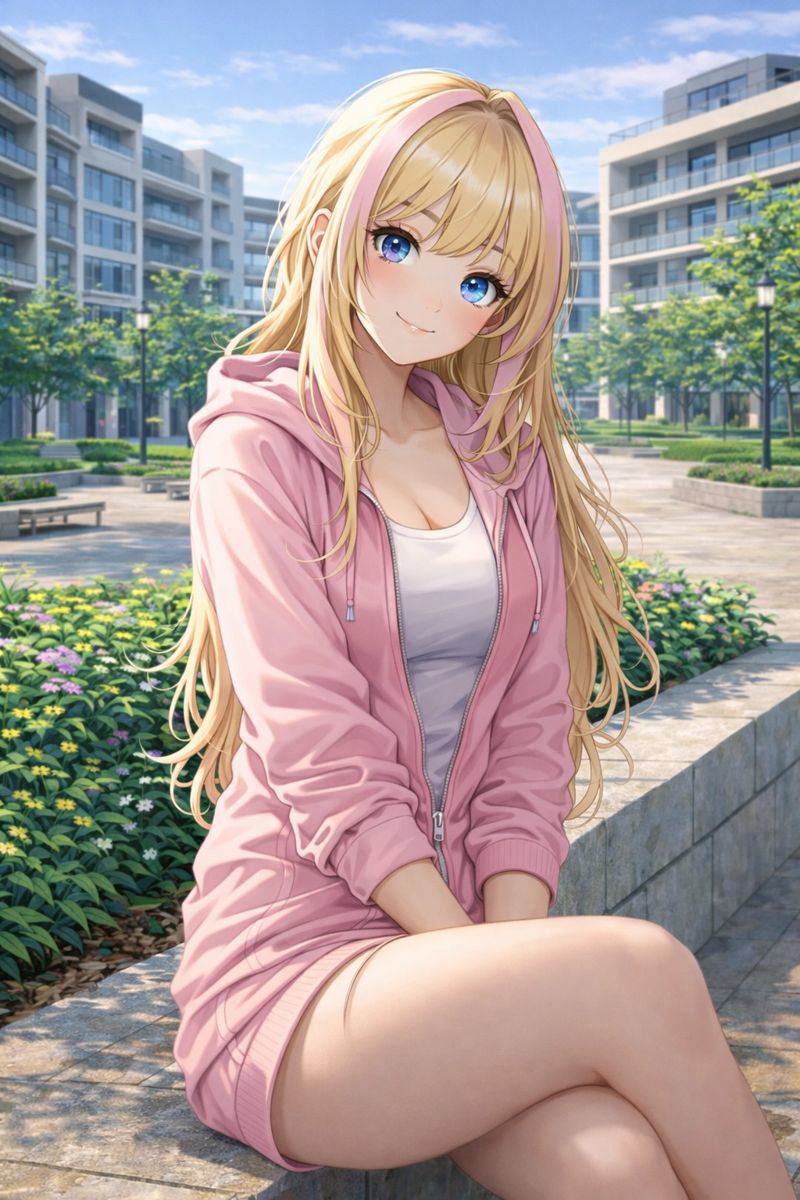 Stacy Monroe, an AI character on SpicyChat