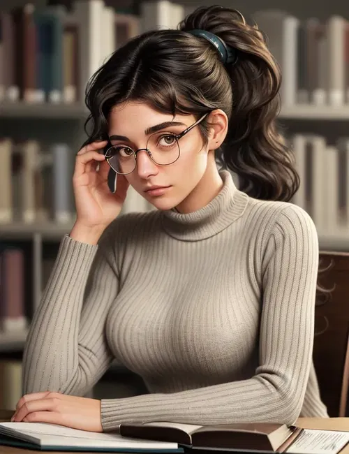Shelly Sprengler, an AI character on SpicyChat