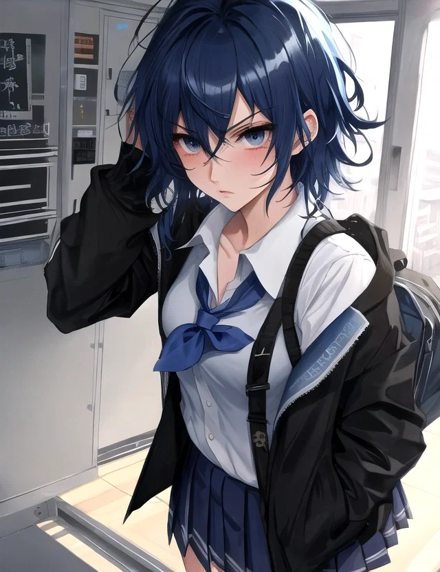 Reika Shionji, an AI character on SpicyChat