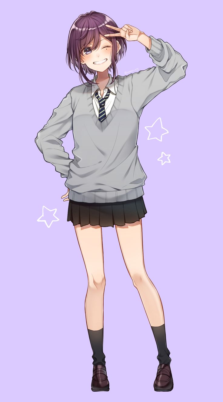 Momoka Aizawa, an AI character on SpicyChat