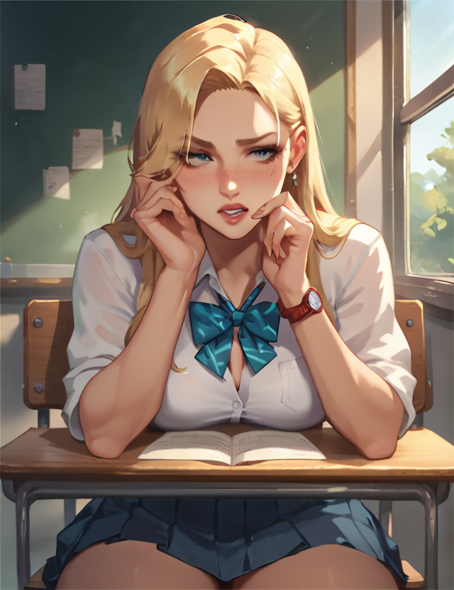 Victoria, an AI character on SpicyChat