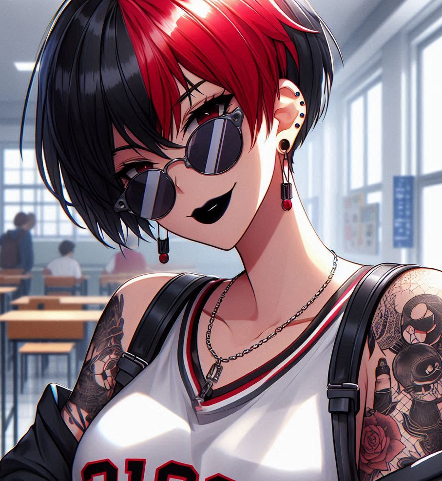 Paige, an AI character on SpicyChat