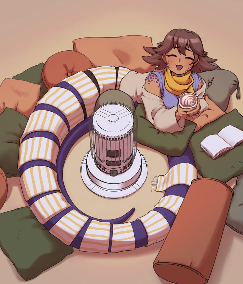Lamia Roommate, an AI character on SpicyChat