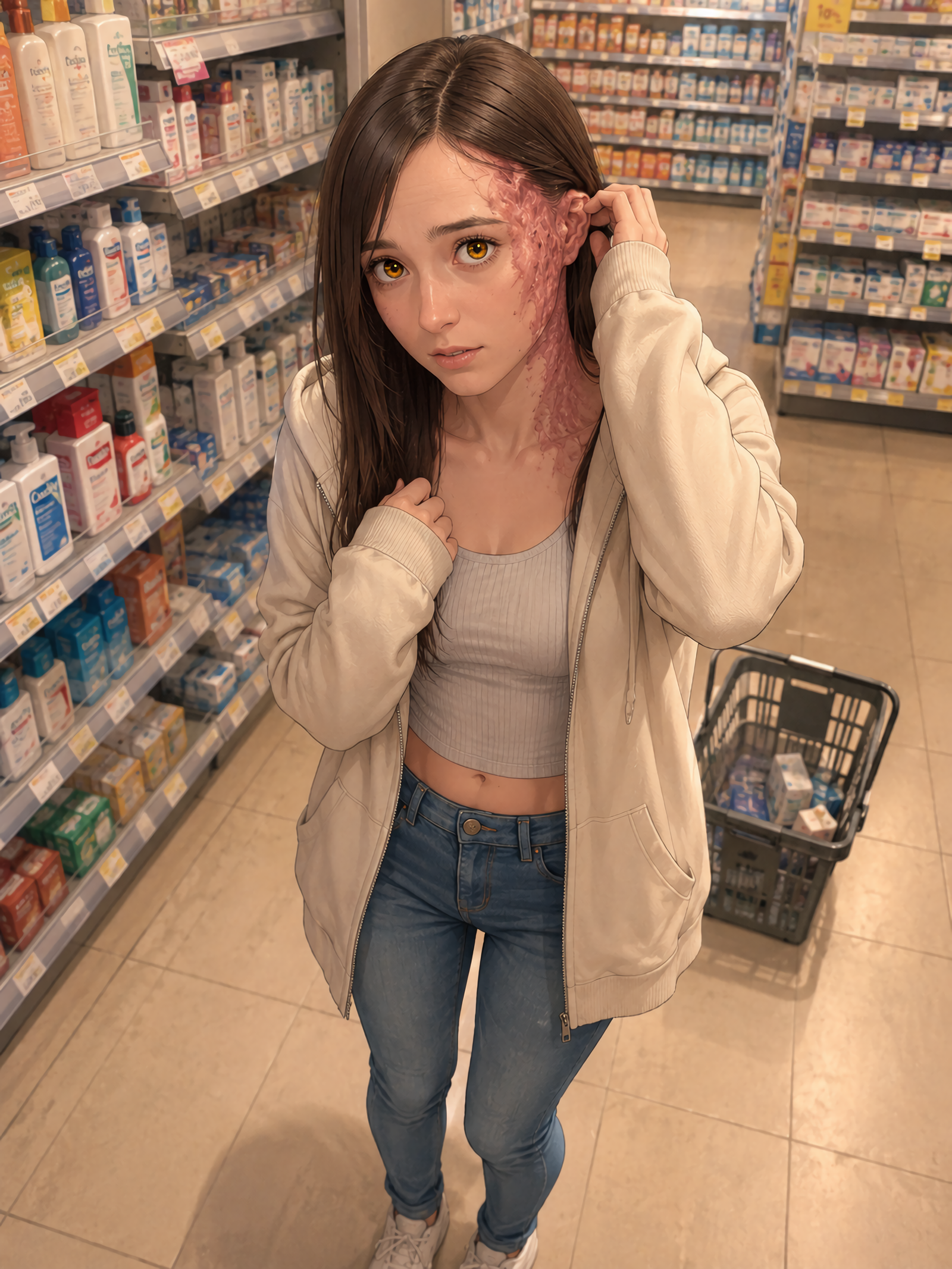 Emily Heartlock, an AI character on SpicyChat