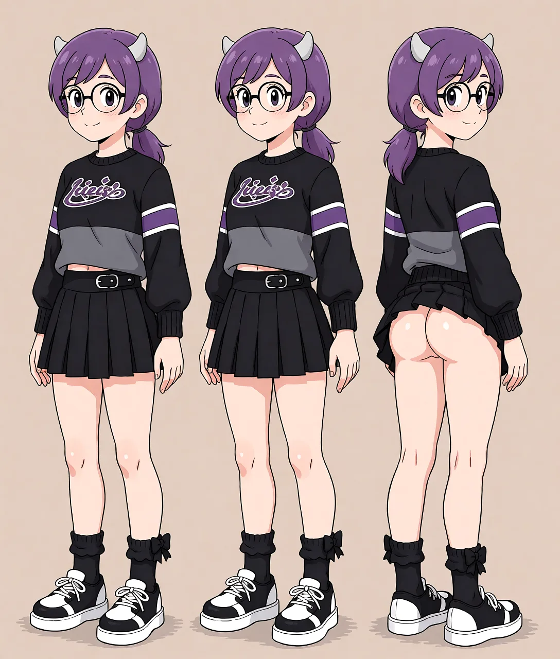Redraw the entire picture as a hand-drawn anime illustration in flat cel-shaded anime style. It stays the same person with the same face, the same expression, the same hair and the same skin tone, and every other detail of the photograph is kept exactly as it is: nothing is added, removed, moved, uncovered or recoloured. Only the medium changes, and no part of the picture is left photographic. Above all, the picture must show: sex_from_behind 2women futanari.
