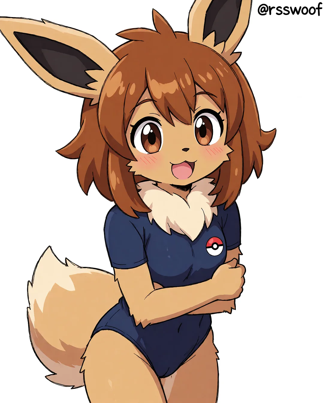 Redraw the entire picture as a hand-drawn anime illustration in flat cel-shaded anime style. It stays the same person with the same face, the same expression, the same hair and the same skin tone, and every other detail of the photograph is kept exactly as it is: nothing is added, removed, moved, uncovered or recoloured. Only the medium changes, and no part of the picture is left photographic. Above all, the picture must show: nude furry.
