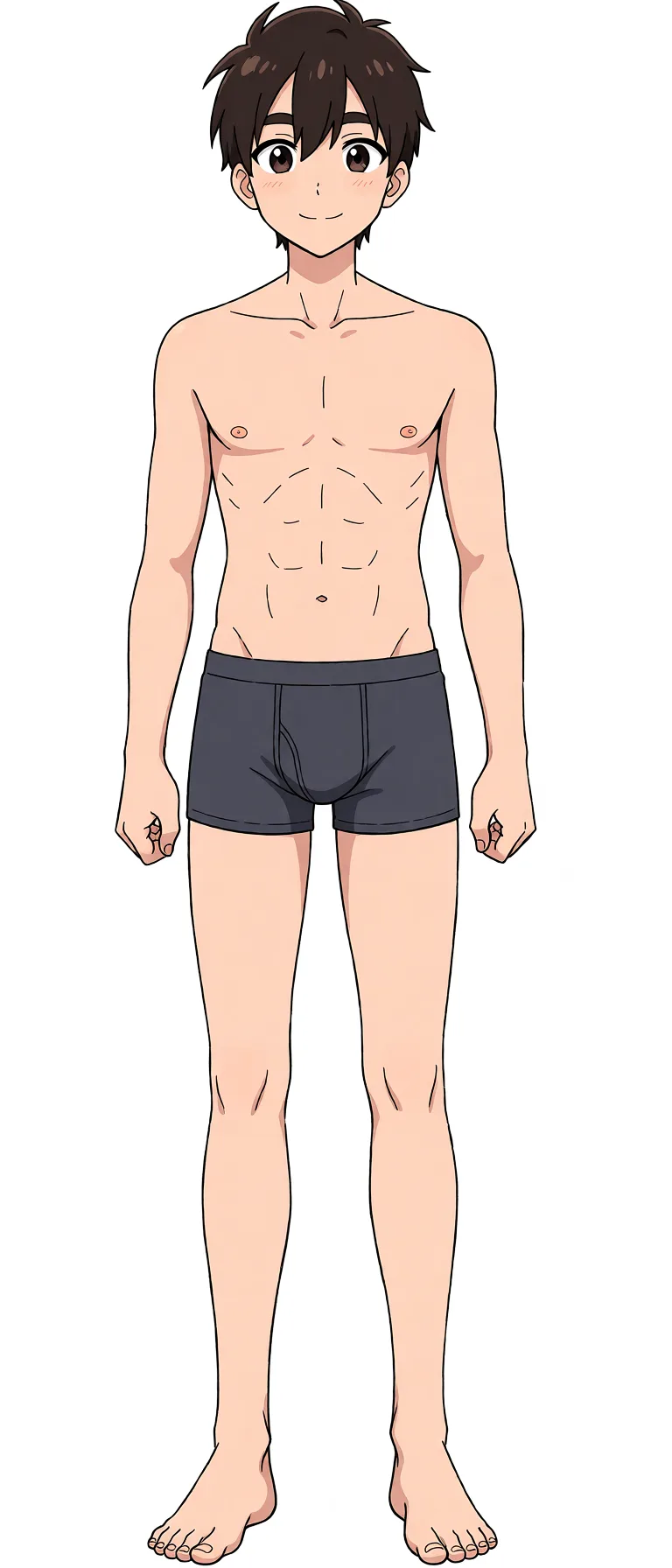 Redraw the entire picture as a hand-drawn anime illustration in flat cel-shaded anime style. It stays the same person with the same face, the same expression, the same hair and the same skin tone, and every other detail of the photograph is kept exactly as it is: nothing is added, removed, moved, uncovered or recoloured. Only the medium changes, and no part of the picture is left photographic. Above all, the picture must show: Uno con dos chicas con tetas grandes dond el les está chupando las tetas.