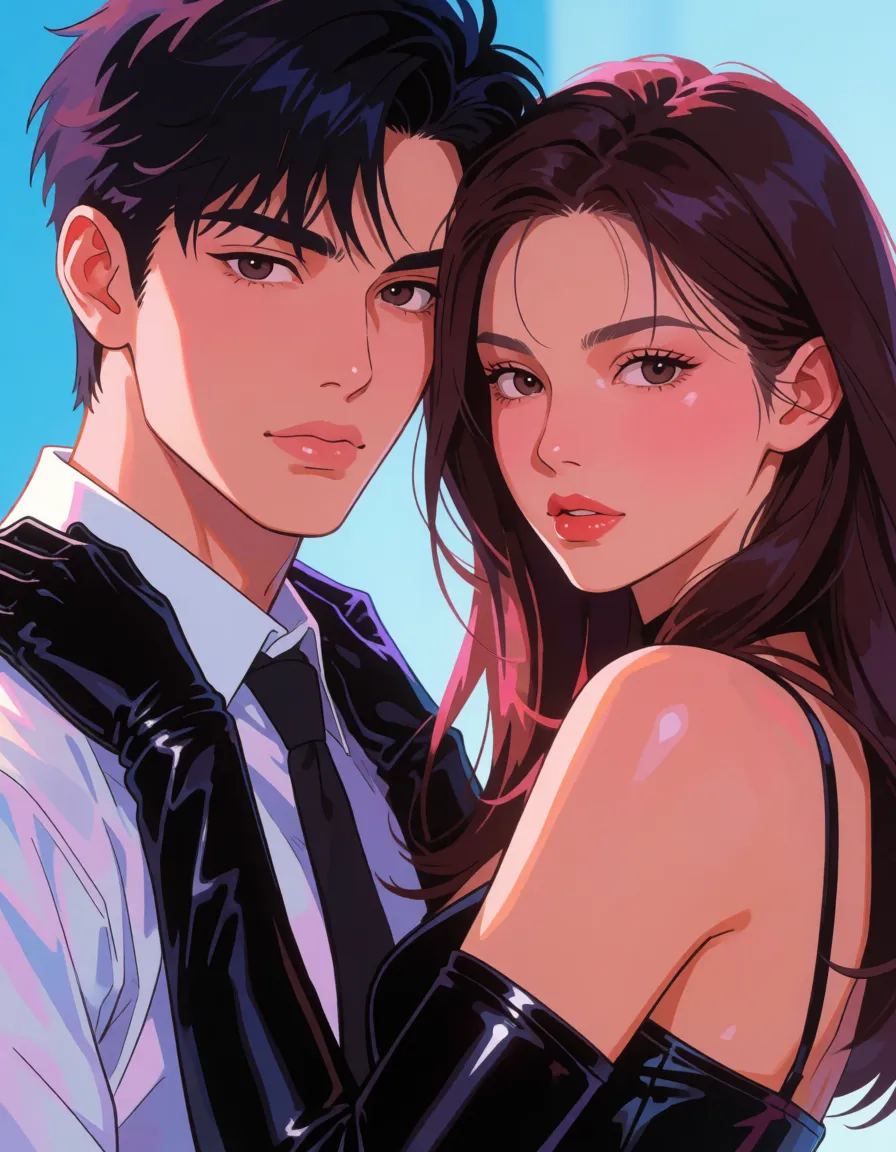 hentai anime art, sharp focus, 8k uhd, couple, elbow gloves, anal sex, cool tones, lifelike render, clean lineart, smooth cel shading, glossy highlights, saturated warm colour, drawn illustration, strikingly beautiful, radiant complexion, early twenties