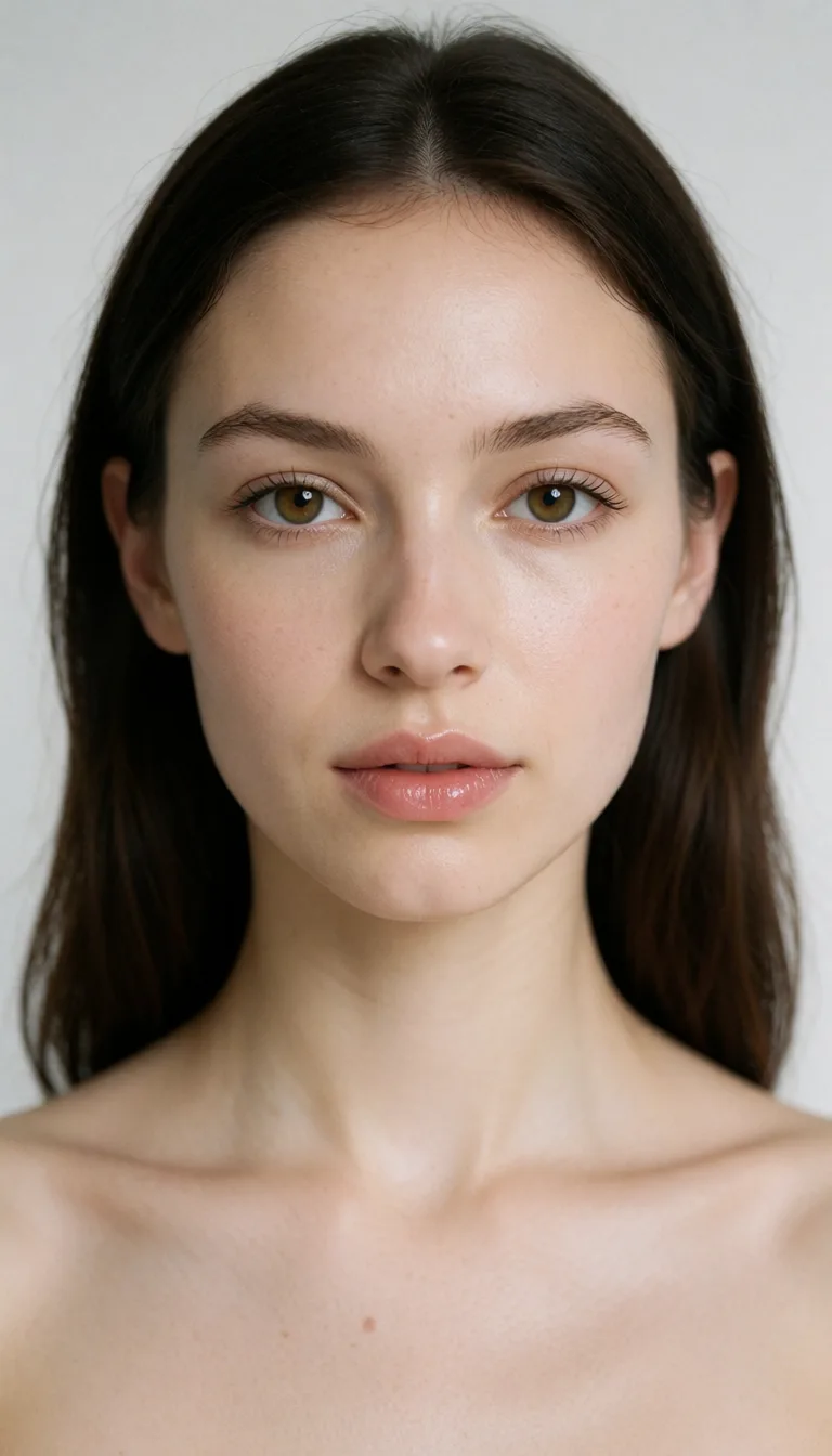 Explicit adult scene, cinematic realistic style. A fictional young adult woman in her mid-20s with shoulder-length auburn-red hair, freckles, and green eyes, wearing a black lace bra and matching black lace thong, reclines on a bed with white pillows and blue floral bedding in a bright white bedroom with soft daylight from a window. A fictional adult man enters the frame from the right and kneels on the bed before her. She lowers herself onto her knees in front of him, unbuckles his jeans, and performs oral sex on him, her mouth on his penis, her head moving in a slow rhythm, her hand gripping the base. He rests one hand gently on the back of her head. Camera: static medium two-shot at chest height, slowly pushing in over 15 seconds to a medium close-up on her face and his torso. Soft natural window light, warm skin tones, shallow depth of field. No camera cuts.