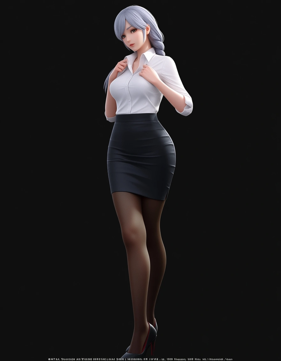 dslr, film grain, photorealistic, office lady, braid, skirt, 69 position, lifelike render, hentai_studio_quality