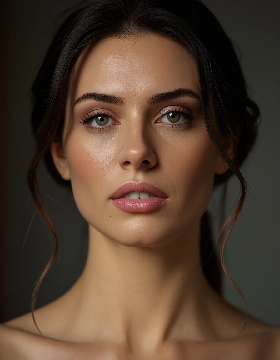 criar uma personagem safada tirando a calcinha cabelo vermelho, score_9, score_8, candid photo, realistic skin texture, visible skin pores, film grain, depth of field