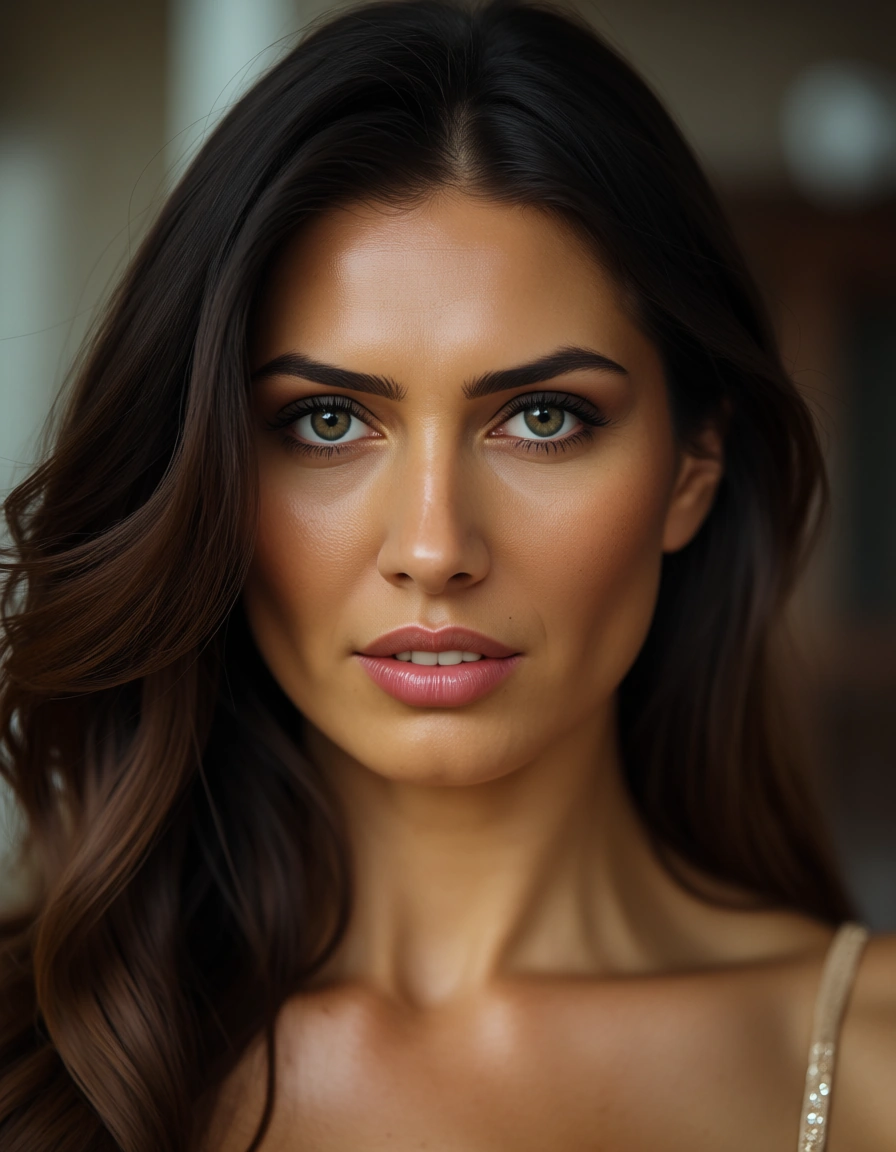42 years old Indian women 46-28-56, score_9, score_8, candid photo, realistic skin texture, visible skin pores, film grain, depth of field
