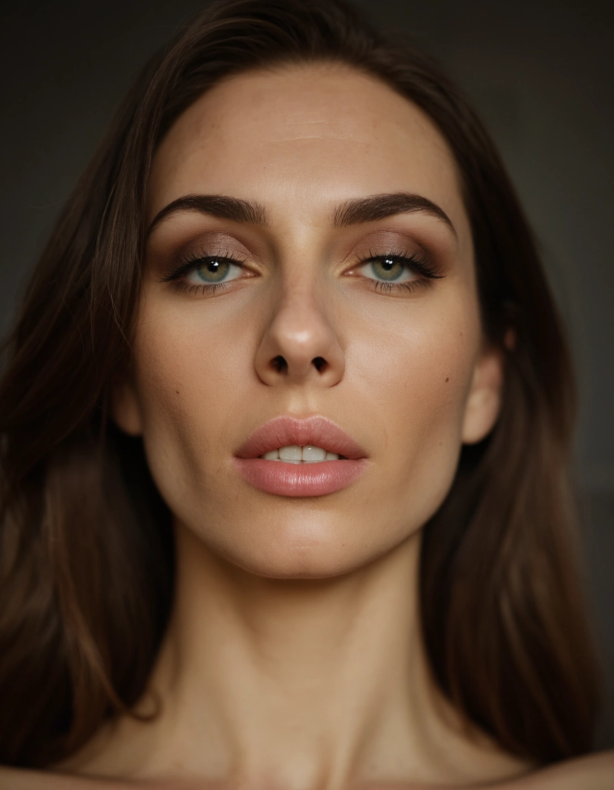 Her giving bj and getting back shots, score_9, score_8, candid photo, realistic skin texture, visible skin pores, film grain, depth of field