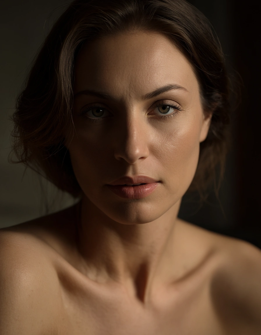 studio quality, sharp focus, 2girls, facesitting, petite adult woman, studio photo, score_9, score_8, candid photo, realistic skin texture, visible skin pores, film grain, depth of field