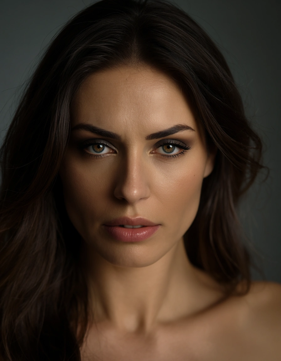 1woman, blacked, qos, score_9, score_8, candid photo, realistic skin texture, visible skin pores, film grain, depth of field