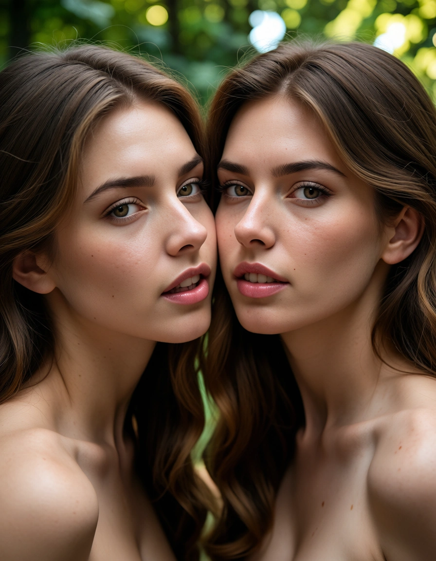 score_9, score_8, @2025, @candid photo, (amateur photography:1.2), (realistic skin texture:1.4), visible skin pores, skin blemishes, goosebumps, natural skin, soft natural lighting, (depth of field), film grain, dslr, film grain, photorealistic, POV, multiple girls, bondage, petite adult woman, outdoors, smoldering look, cinematic realism