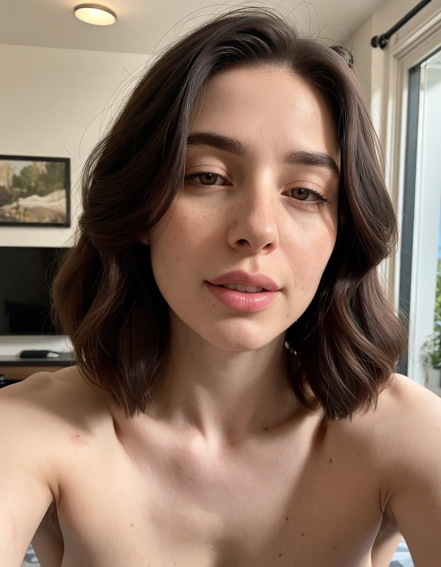score_9, score_8, @2025, @candid photo, (amateur photography:1.2), (realistic skin texture:1.4), visible skin pores, skin blemishes, goosebumps, natural skin, soft natural lighting, (depth of field), film grain, step sister walks into your room and begs for sex
