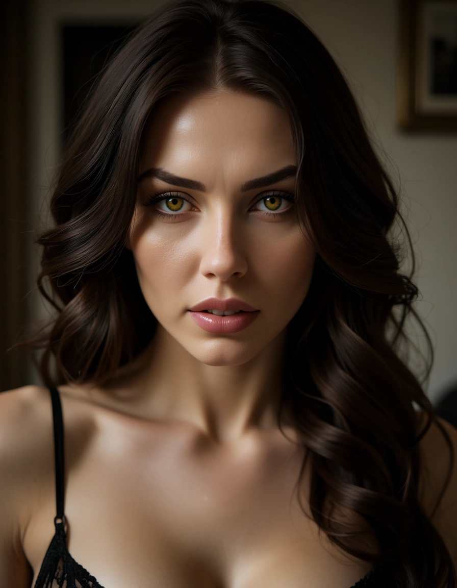 highly detailed, natural lighting, succubus, dress, creampie, hyperrealistic, score_9, score_8, candid photo, realistic skin texture, visible skin pores, film grain, depth of field