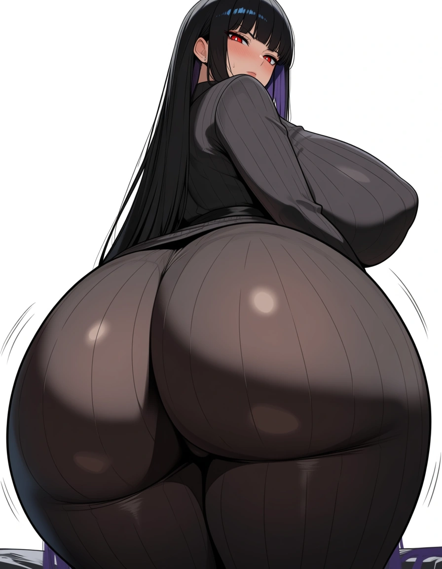 large_breasts thick_thighs huge_ass, hentai_studio_quality