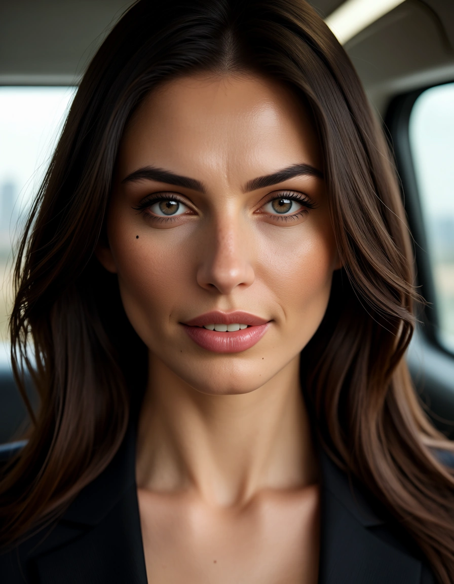 RAW photo, ultra realistic, office lady, mole, day, stunning, gorgeous, score_9, score_8, candid photo, realistic skin texture, visible skin pores, film grain, depth of field