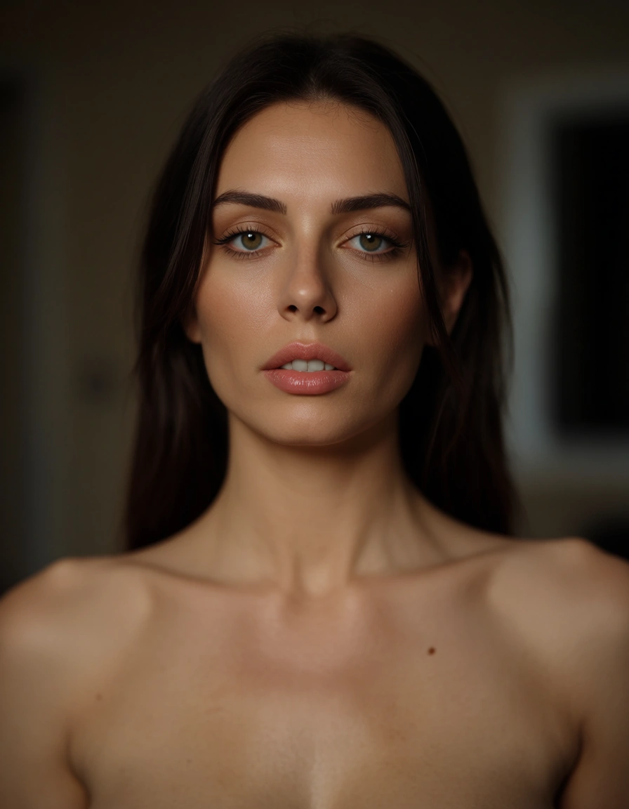 8k, sharp focus, detailed skin,, 1girl , naked,, score_9, score_8, candid photo, realistic skin texture, visible skin pores, film grain, depth of field