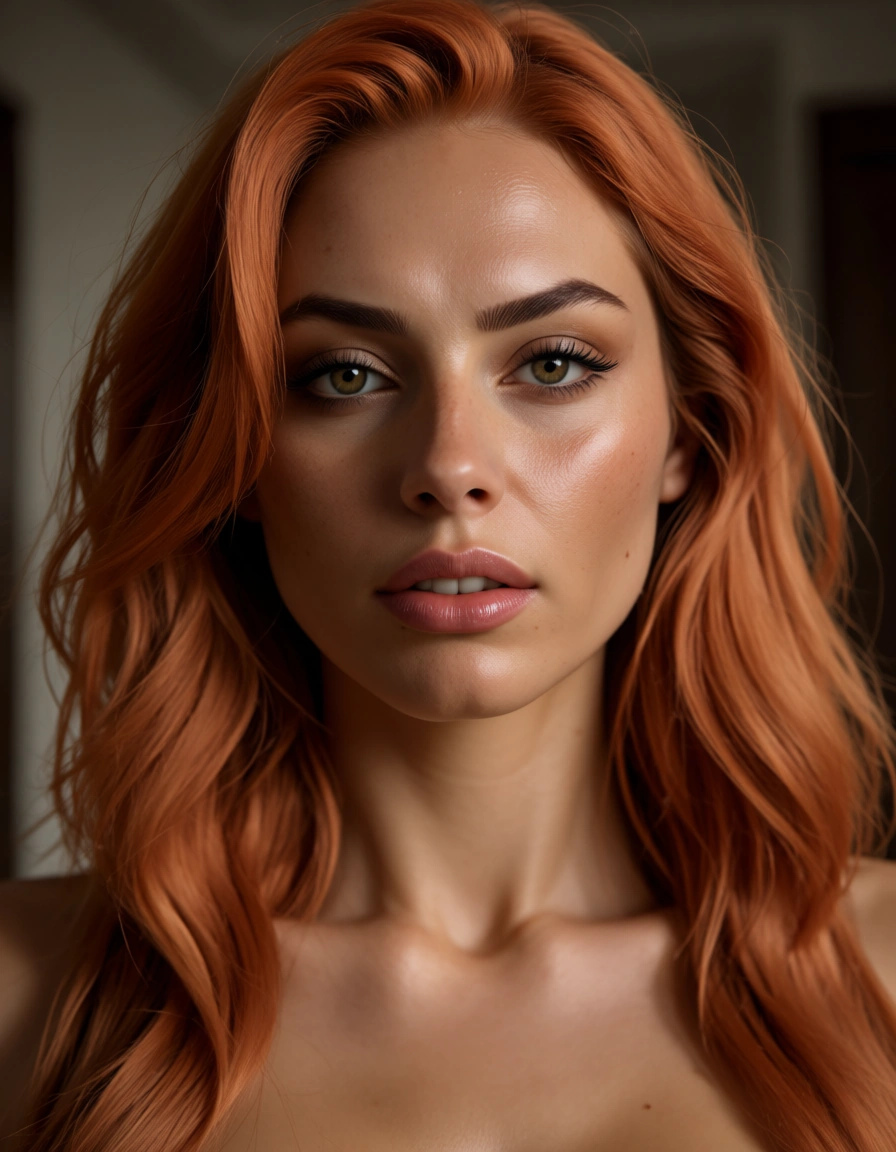 Can you make video of spicy fluffy woman dont want me to strip her but at the end i could take only one piece, score_9, score_8, candid photo, realistic skin texture, visible skin pores, film grain, depth of field