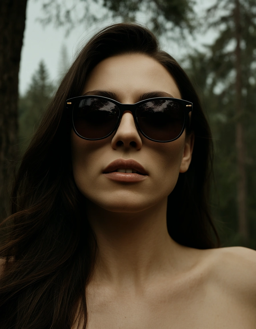 professional photo, high detail, 1other, missionary, sunglasses, tree, RAW photo, score_9, score_8, candid photo, realistic skin texture, visible skin pores, film grain, depth of field