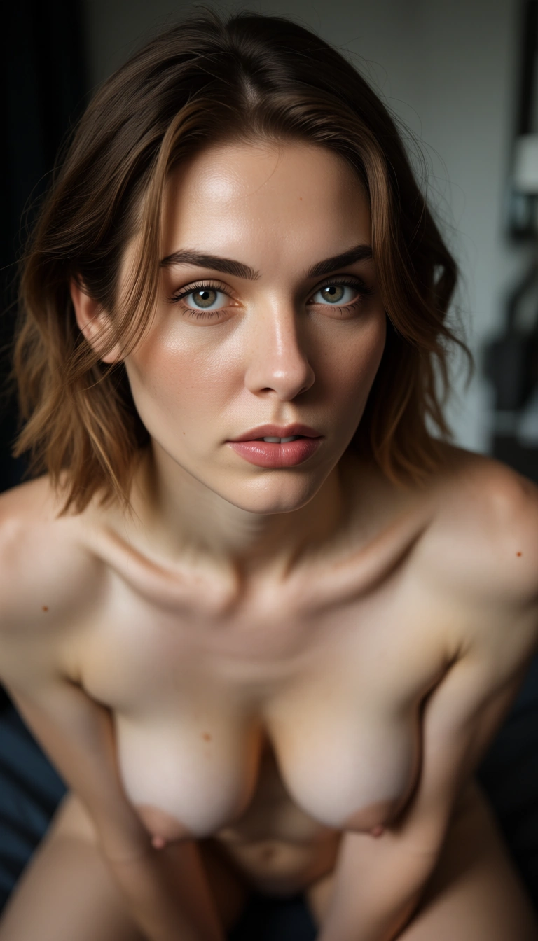 Creampie, medium tits female petite