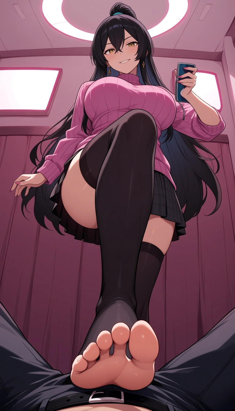 Mikasa foot_focus femdom