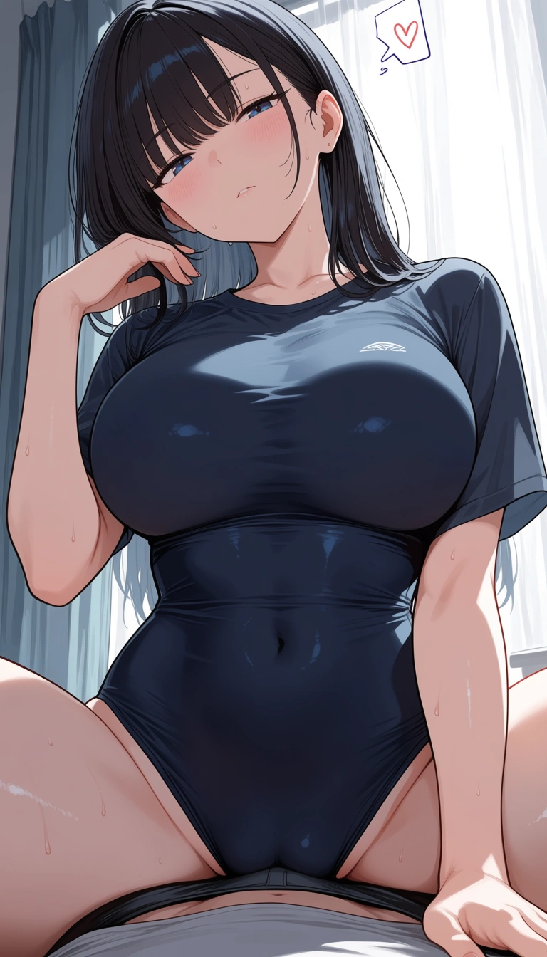 masterpiece, fine detail, multiple girls, short sleeves, grinding, relaxed mood, doujin style