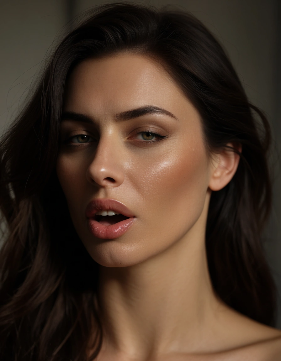 cock suck, score_9, score_8, candid photo, realistic skin texture, visible skin pores, film grain, depth of field