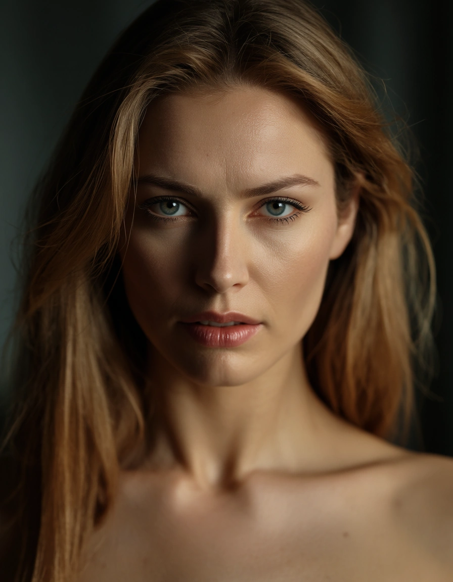 naked ukrainian women, score_9, score_8, candid photo, realistic skin texture, visible skin pores, film grain, depth of field