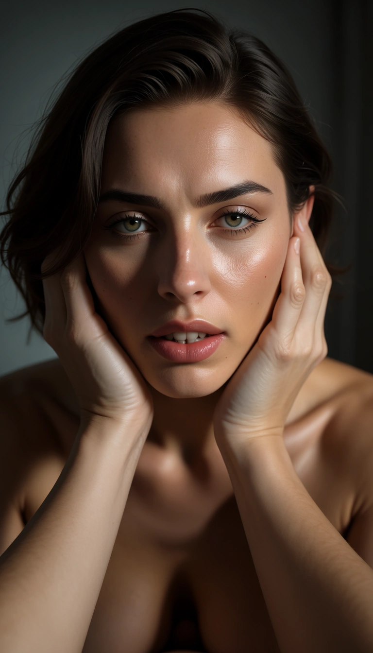 sharp focus, 8k uhd, 18+, hands up, being fucked