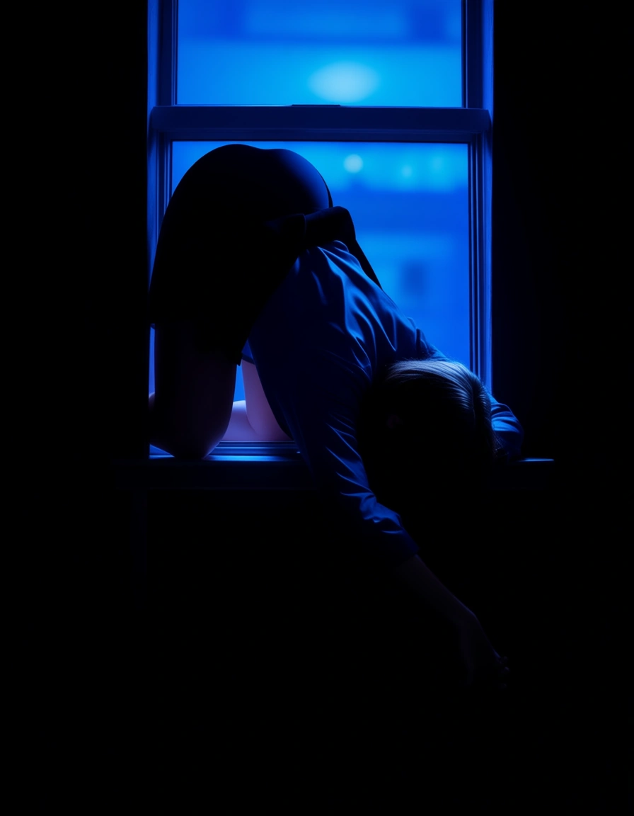 RAW photo, ultra realistic, 1boy, holding hands, black skirt, 69 position, window, volumetric light, hentai_studio_quality