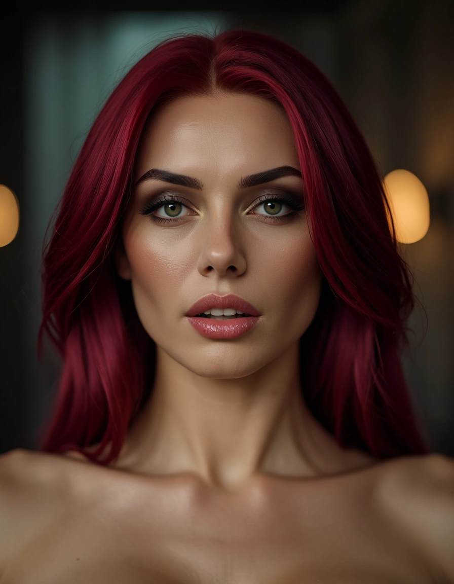 League of legends arhi, score_9, score_8, candid photo, realistic skin texture, visible skin pores, film grain, depth of field