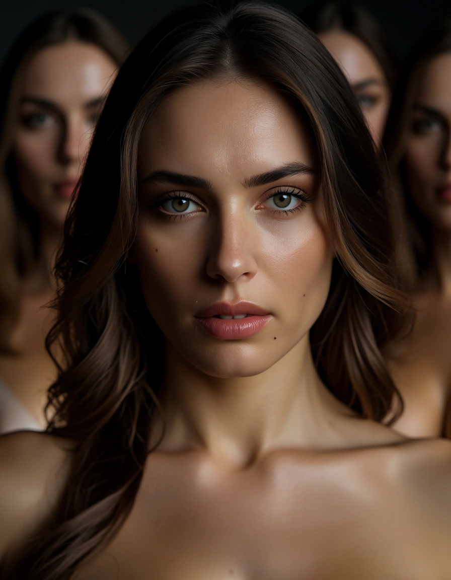 8k, sharp focus, detailed skin, 5women, weapon, creampie, film photography, score_9, score_8, candid photo, realistic skin texture, visible skin pores, film grain, depth of field