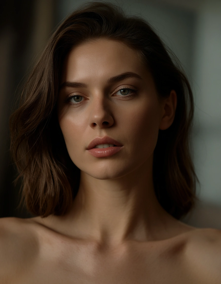 highly detailed, natural lighting, milf, facesitting, collarbone, dslr quality, score_9, score_8, candid photo, realistic skin texture, visible skin pores, film grain, depth of field