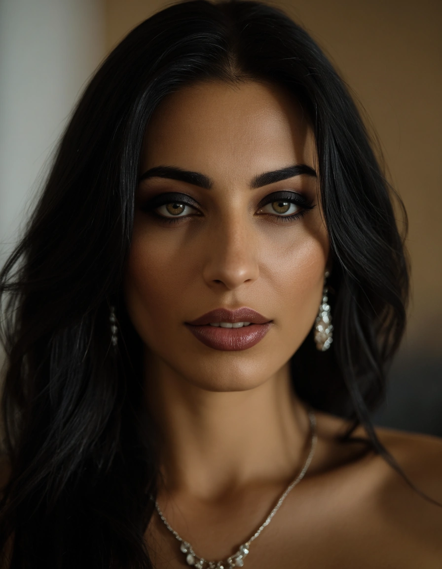 Hijabi arab mild 40 years old bbw likes white guys, score_9, score_8, candid photo, realistic skin texture, visible skin pores, film grain, depth of field