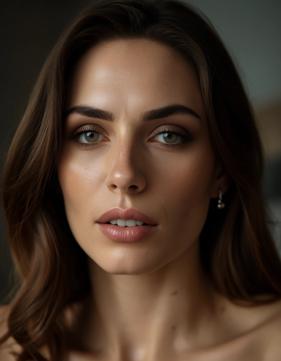 RAW photo, ultra realistic, lesbian, score_9, score_8, candid photo, realistic skin texture, visible skin pores, film grain, depth of field