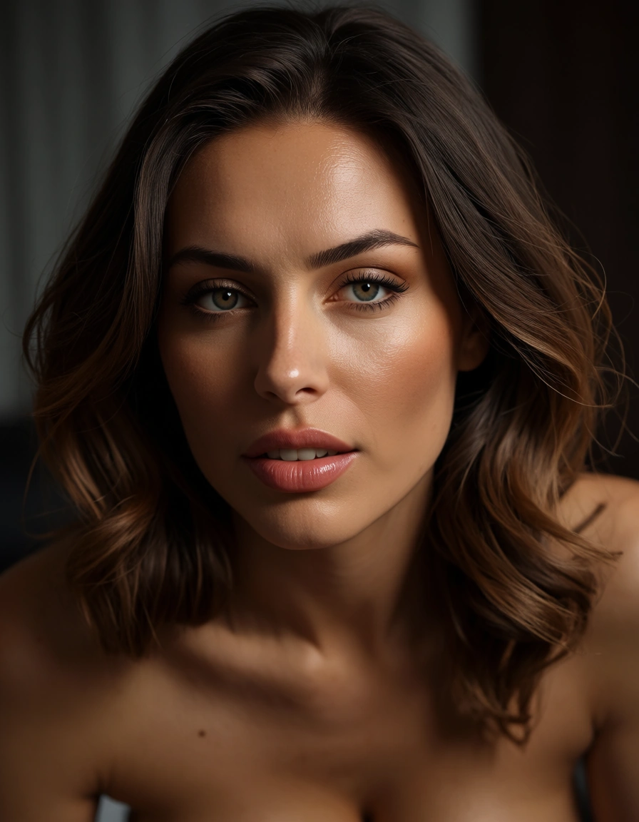 sexy woman i wanna goon on, score_9, score_8, candid photo, realistic skin texture, visible skin pores, film grain, depth of field