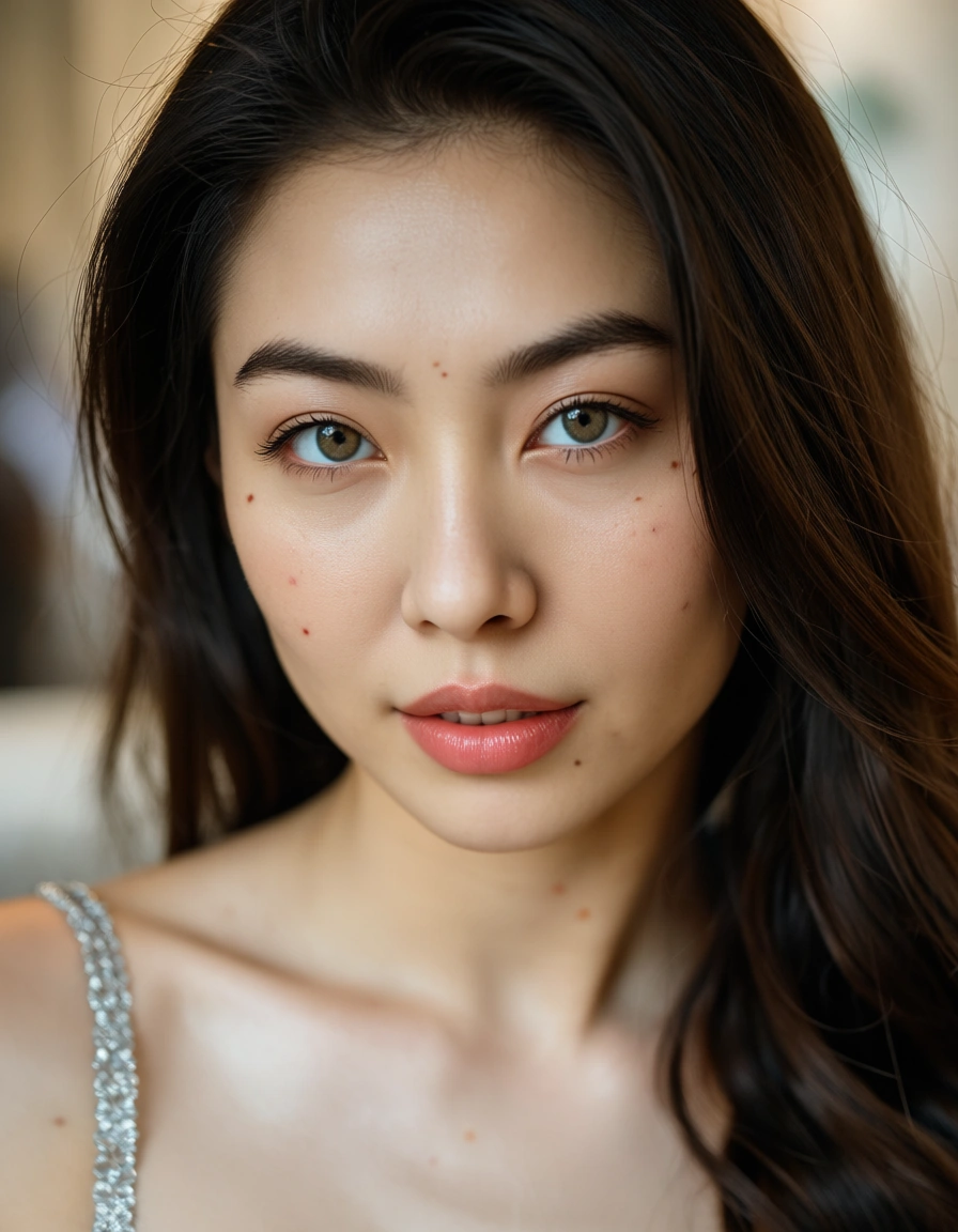 score_9, score_8, @2025, @candid photo, (amateur photography:1.2), (realistic skin texture:1.4), visible skin pores, skin blemishes, goosebumps, natural skin, soft natural lighting, (depth of field), film grain, 18 Asian baccarat dealer sex