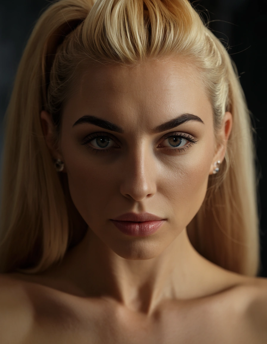 lola bunny, score_9, score_8, candid photo, realistic skin texture, visible skin pores, film grain, depth of field