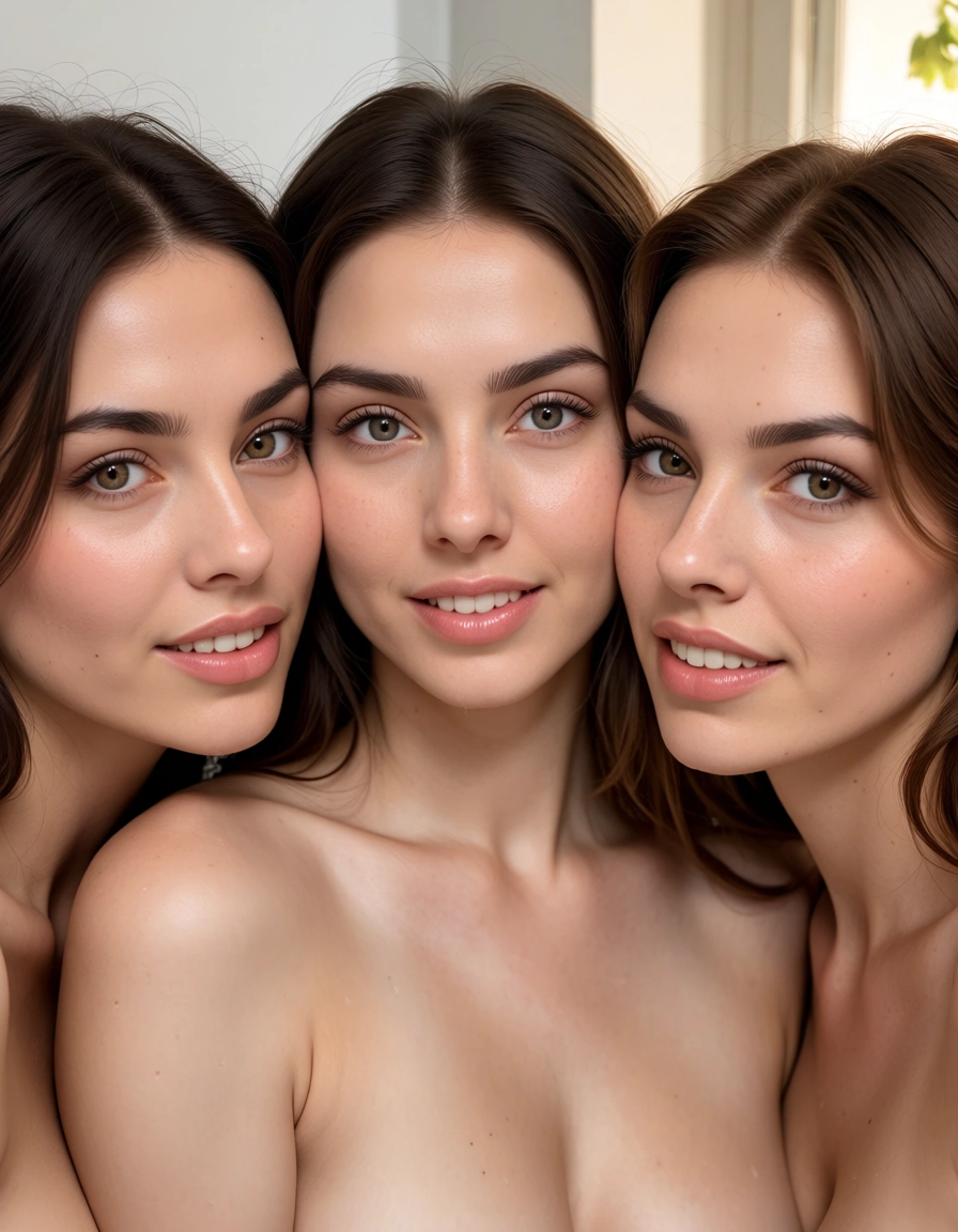 score_9, score_8, @2025, @candid photo, (amateur photography:1.2), (realistic skin texture:1.4), visible skin pores, skin blemishes, goosebumps, natural skin, soft natural lighting, (depth of field), film grain, ultra HD, lifelike, 3girls, creampie, video